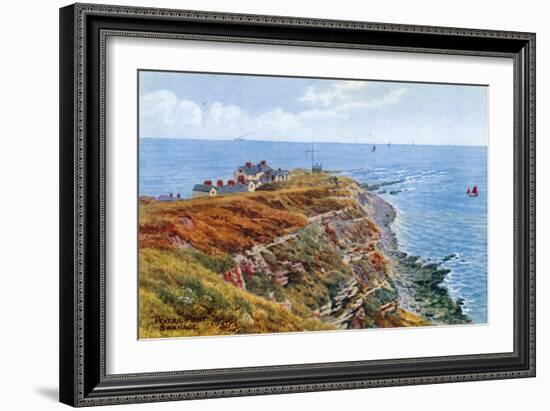 Peveril Point, Swanage-Alfred Robert Quinton-Framed Giclee Print