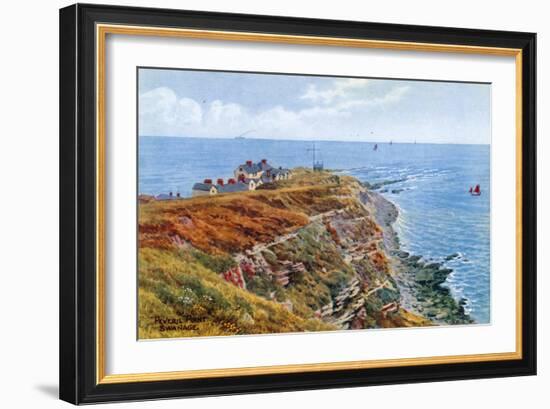 Peveril Point, Swanage-Alfred Robert Quinton-Framed Giclee Print