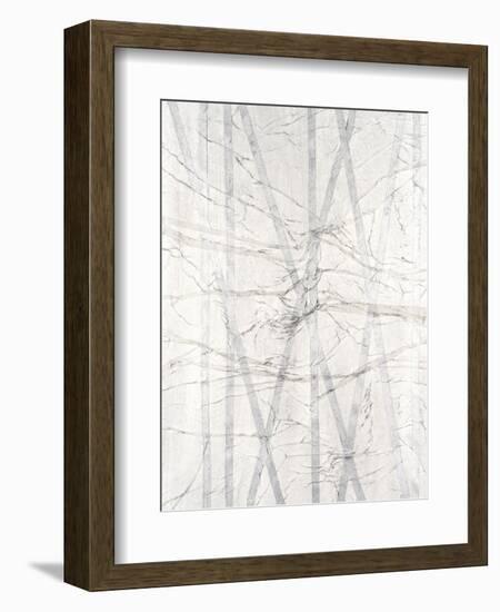 Pewter Forrest II-Vanna Lam-Framed Art Print