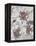 Pewter Petals 1-Jurgen Gottschlag-Framed Stretched Canvas