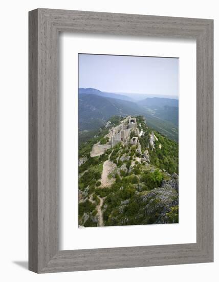 Peyrepertuse Cathar Castle, French Pyrenees, France-Rob Cousins-Framed Photographic Print