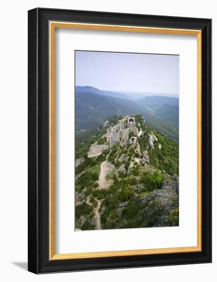 Peyrepertuse Cathar Castle, French Pyrenees, France-Rob Cousins-Framed Photographic Print