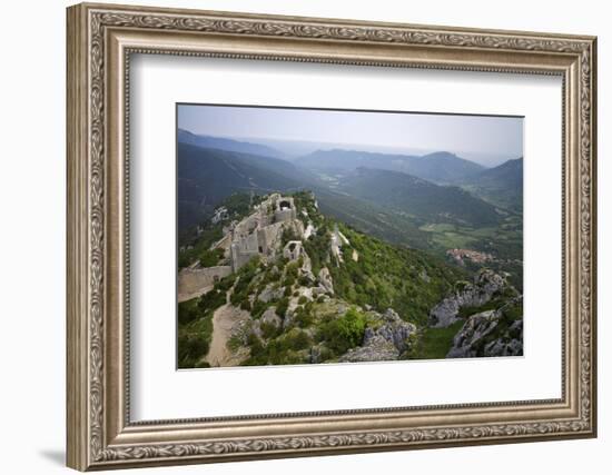 Peyrepertuse Cathar Castle, French Pyrenees, France-Rob Cousins-Framed Photographic Print