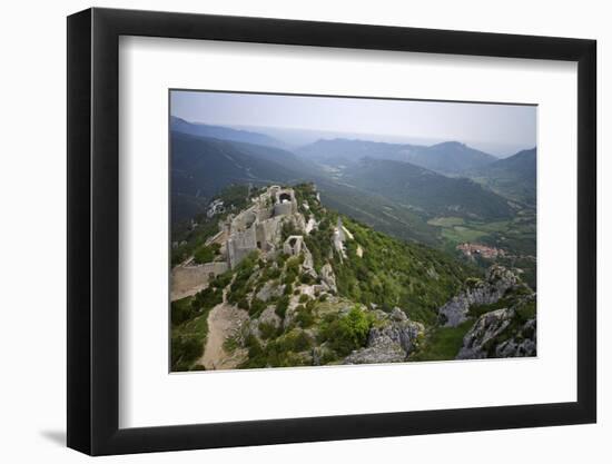 Peyrepertuse Cathar Castle, French Pyrenees, France-Rob Cousins-Framed Photographic Print