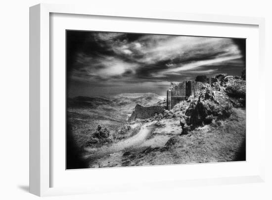 Peyrepertuse Chateau, the Pyrenees, France-Simon Marsden-Framed Giclee Print