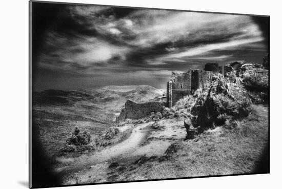 Peyrepertuse Chateau, the Pyrenees, France-Simon Marsden-Mounted Giclee Print