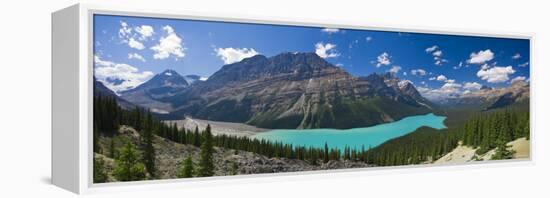 Peyto Lake, Icefields Parkway, Alberta, Canada-Michele Falzone-Framed Premier Image Canvas