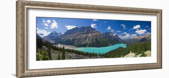 Peyto Lake, Icefields Parkway, Alberta, Canada-Michele Falzone-Framed Photographic Print