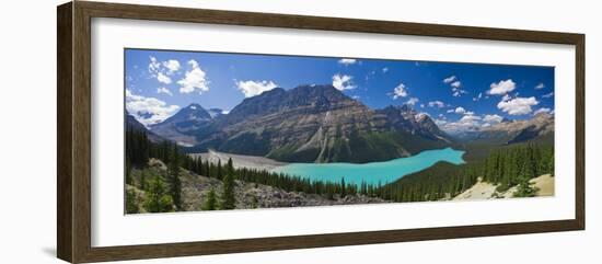 Peyto Lake, Icefields Parkway, Alberta, Canada-Michele Falzone-Framed Photographic Print