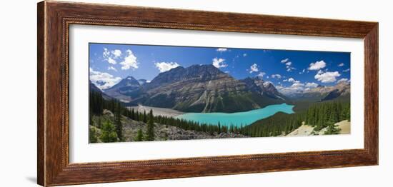 Peyto Lake, Icefields Parkway, Alberta, Canada-Michele Falzone-Framed Photographic Print