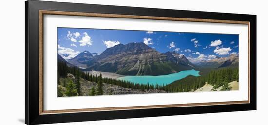 Peyto Lake, Icefields Parkway, Alberta, Canada-Michele Falzone-Framed Photographic Print