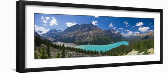 Peyto Lake, Icefields Parkway, Alberta, Canada-Michele Falzone-Framed Photographic Print