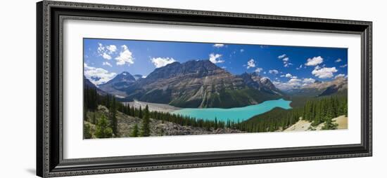 Peyto Lake, Icefields Parkway, Alberta, Canada-Michele Falzone-Framed Photographic Print