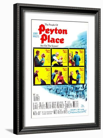Peyton Place-null-Framed Art Print