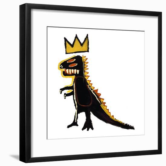 Pez Dispenser, 1984-Jean-Michel Basquiat-Framed Giclee Print