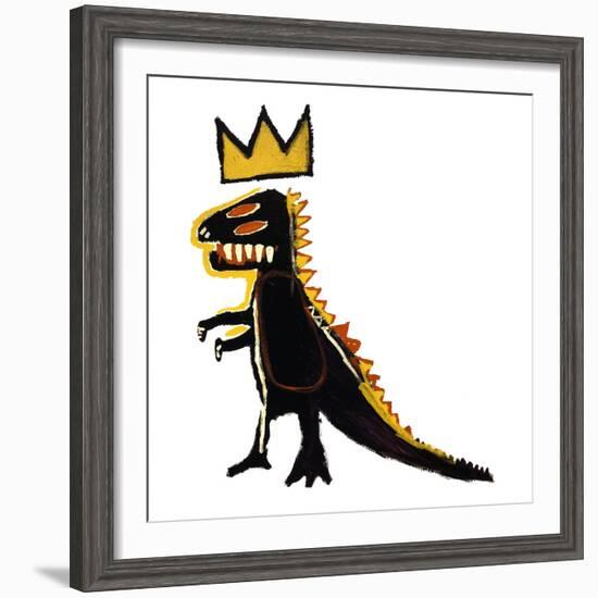 Pez Dispenser, 1984-Jean-Michel Basquiat-Framed Giclee Print