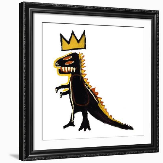 Pez Dispenser, 1984-Jean-Michel Basquiat-Framed Giclee Print