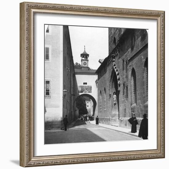 Pfarrkirche Porta, Salzburg, Austria, C1900s-Wurthle & Sons-Framed Photographic Print