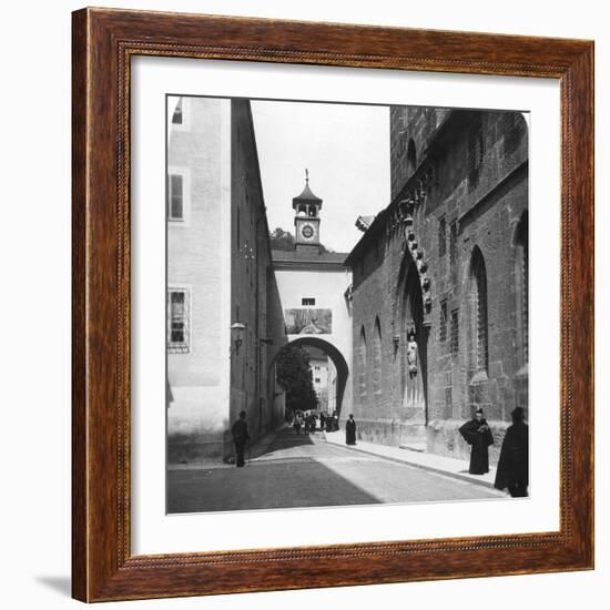 Pfarrkirche Porta, Salzburg, Austria, C1900s-Wurthle & Sons-Framed Photographic Print