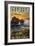 Pfeiffer Beach, California-Lantern Press-Framed Art Print