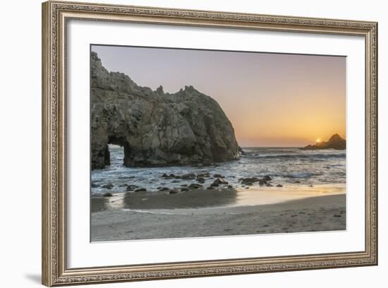 Pfeiffer Beach Sunset-Rob Tilley-Framed Photographic Print