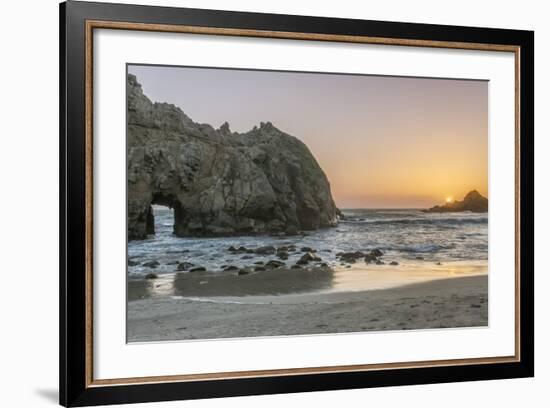 Pfeiffer Beach Sunset-Rob Tilley-Framed Photographic Print