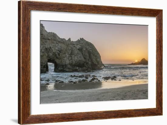 Pfeiffer Beach Sunset-Rob Tilley-Framed Photographic Print