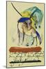 Pferd, 1913. Auf Postkarte an Else Lasker-Schueler-Franz Marc-Mounted Giclee Print
