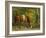 Pferd Im Walde, 1863-Gustave Courbet-Framed Giclee Print