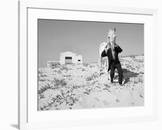 Pferd-Traum 3, 2015-Jaschi Klein-Framed Photographic Print