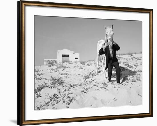 Pferd-Traum 3, 2015-Jaschi Klein-Framed Photographic Print