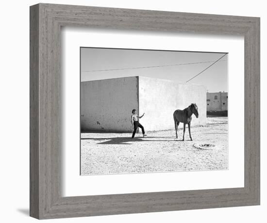 Pferd-Traum 6, 2015-Jaschi Klein-Framed Photographic Print