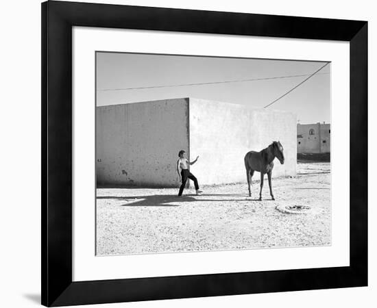 Pferd-Traum 6, 2015-Jaschi Klein-Framed Photographic Print