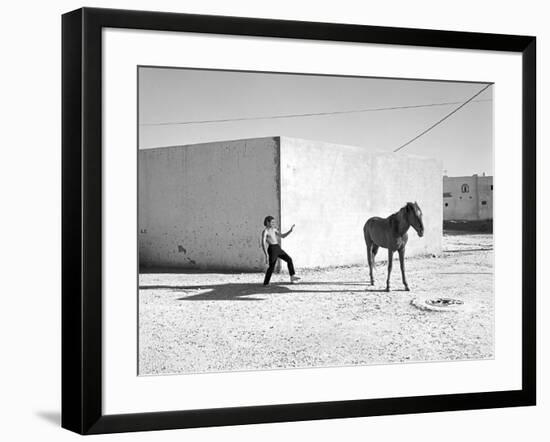 Pferd-Traum 6, 2015-Jaschi Klein-Framed Photographic Print