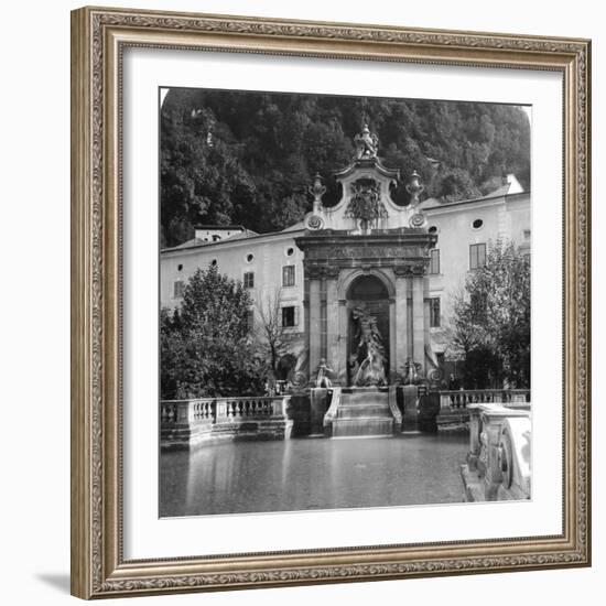 Pferdeschwemme, Salzburg, Austria, C1900-Wurthle & Sons-Framed Photographic Print