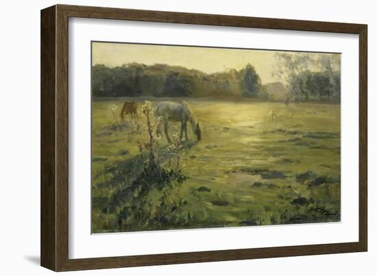 Pferdeweide-Nikolaj Klodt-Framed Giclee Print