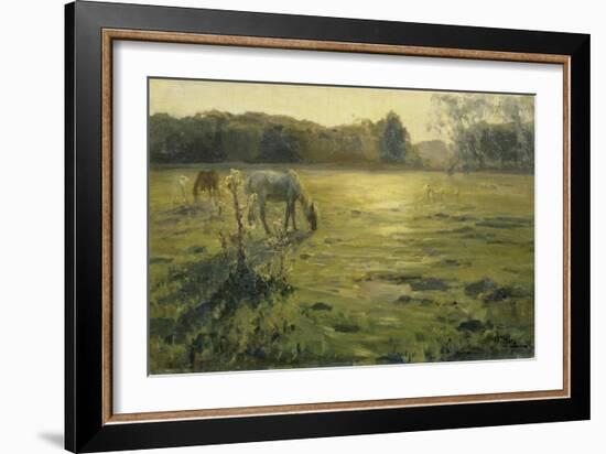 Pferdeweide-Nikolaj Klodt-Framed Giclee Print