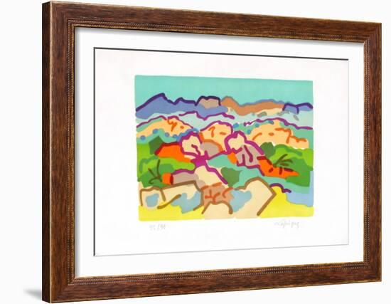 PG - Campagne grecque-Charles Lapicque-Framed Limited Edition