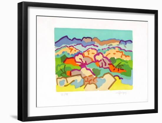 PG - Campagne grecque-Charles Lapicque-Framed Limited Edition