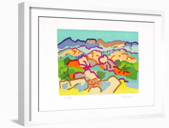 PG - Campagne grecque-Charles Lapicque-Framed Limited Edition