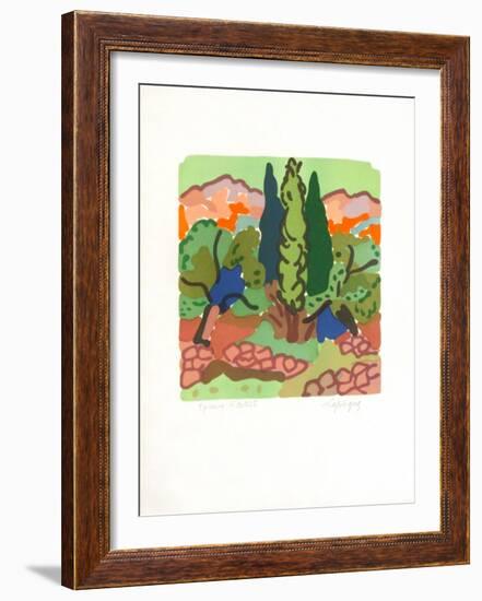 PG - L'Erymanthe-Charles Lapicque-Framed Limited Edition