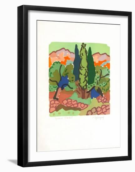 PG - L'Erymanthe-Charles Lapicque-Framed Limited Edition