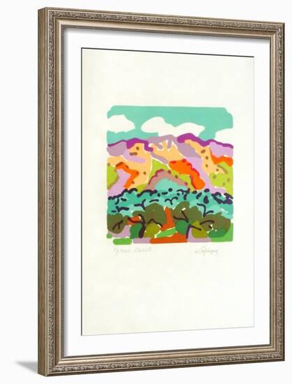 PG - Les oliviers-Charles Lapicque-Framed Limited Edition