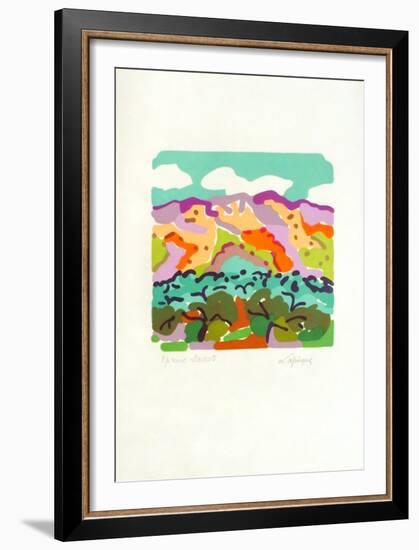 PG - Les oliviers-Charles Lapicque-Framed Limited Edition