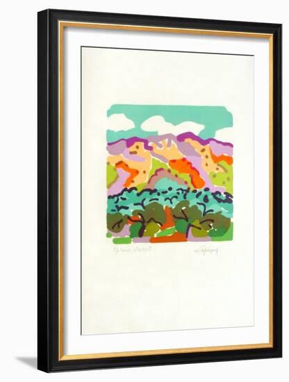 PG - Les oliviers-Charles Lapicque-Framed Limited Edition