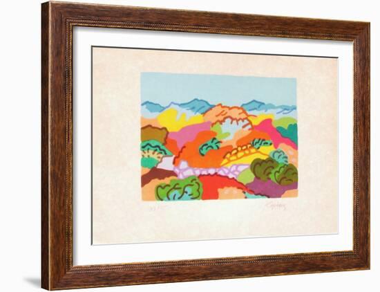 PG - Paysage Grec-Charles Lapicque-Framed Limited Edition