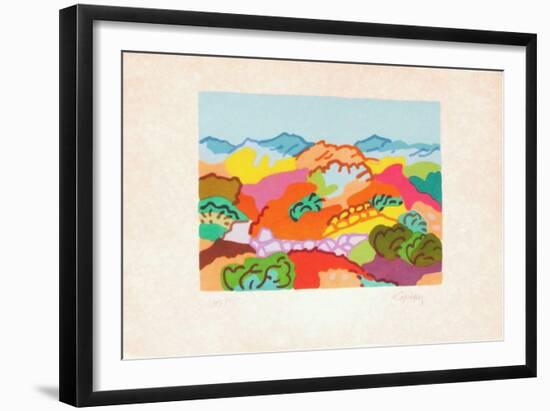 PG - Paysage Grec-Charles Lapicque-Framed Limited Edition