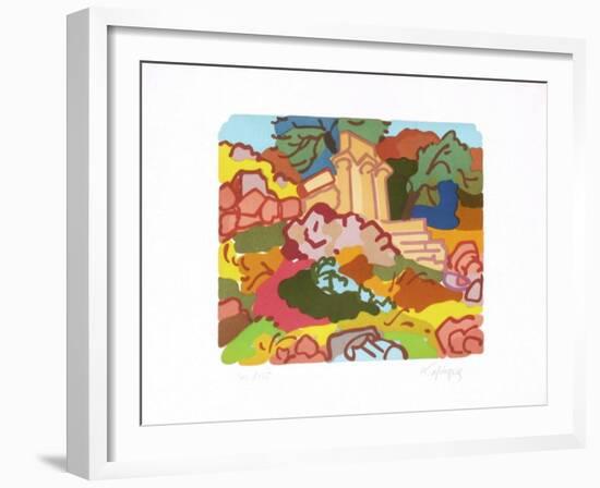 PG - Temple Grec-Charles Lapicque-Framed Limited Edition