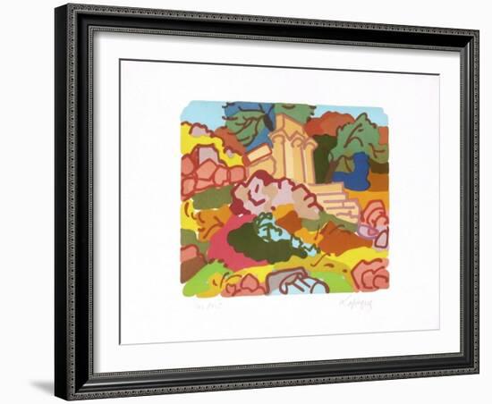PG - Temple Grec-Charles Lapicque-Framed Limited Edition