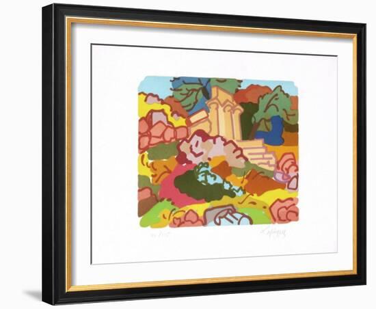 PG - Temple Grec-Charles Lapicque-Framed Limited Edition